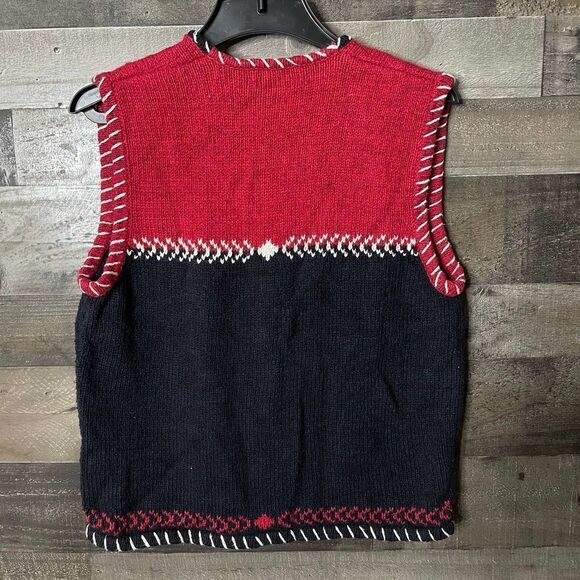 VTG Woolrich Knit Vest XL - Picture 3 of 3